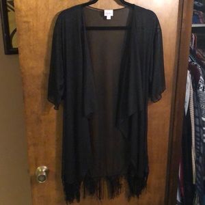 LuLaRoe Kimono with Fringe